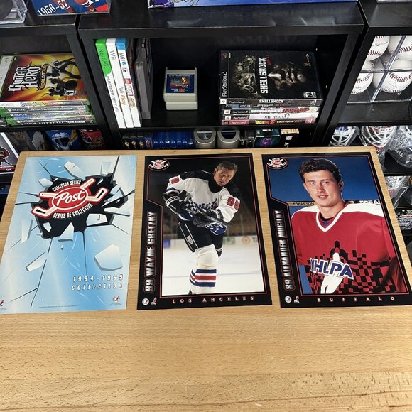 1994-95 Post Cereal NHL/NHLPA Collector Series Complete Set Oversize Cards - Picture 2 of 11